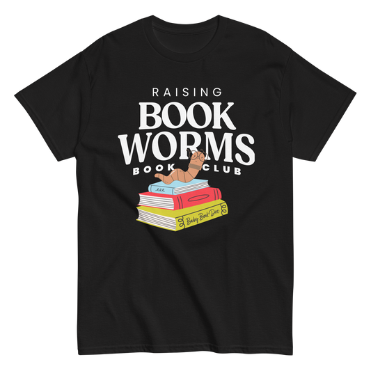 Raising Bookworms Book Club Unisex Adult T-Shirt